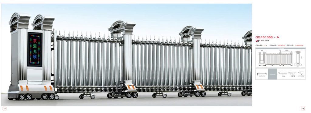 Lắp đặt mô tơ cổng lùa tự động bến cát
